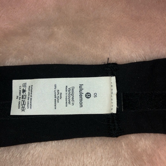 Black Lululemon headband athletica - Picture 4 of 5